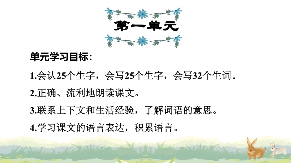 三年级语文上册第1单元复习（部编版）-知识笔记