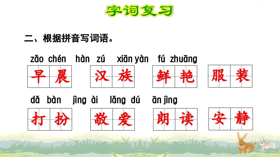 图片[3]-三年级语文上册第1单元复习（部编版）-知识笔记