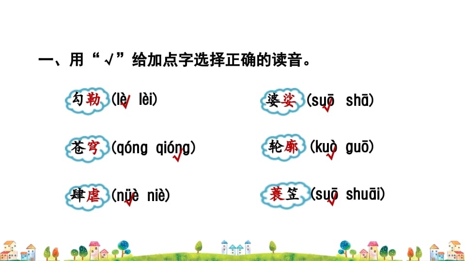 图片[2]-六年级语文上册专项复习之一字词专项（部编版）-知识笔记