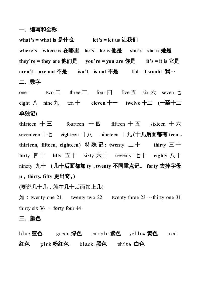 图片[2]-四年级英语上册Unit6单元句型总结（人教PEP）-知识笔记