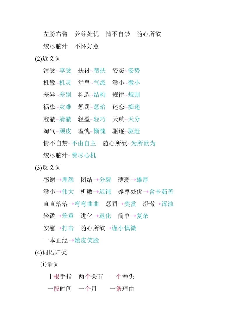 图片[2]-五年级数学下册第八单元知识小结_人教（部编版）-知识笔记