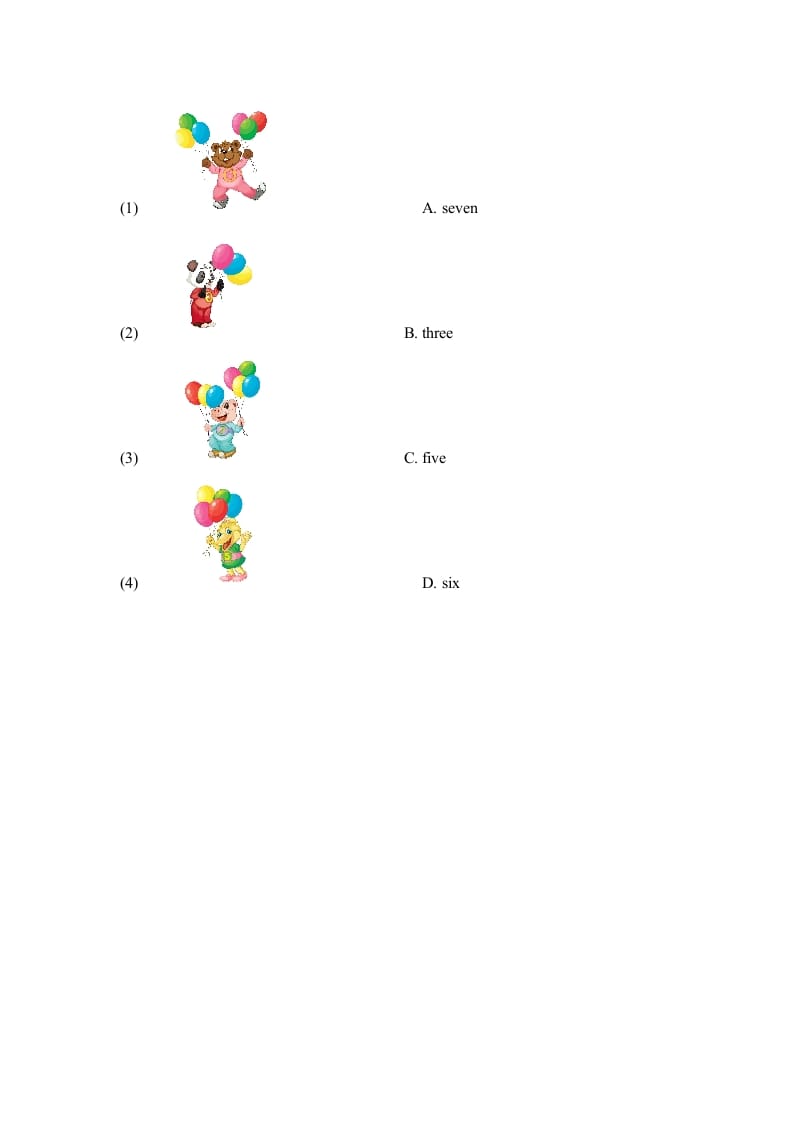 图片[2]-三年级英语上册Unit6_C_同步习题（人教版一起点）-知识笔记