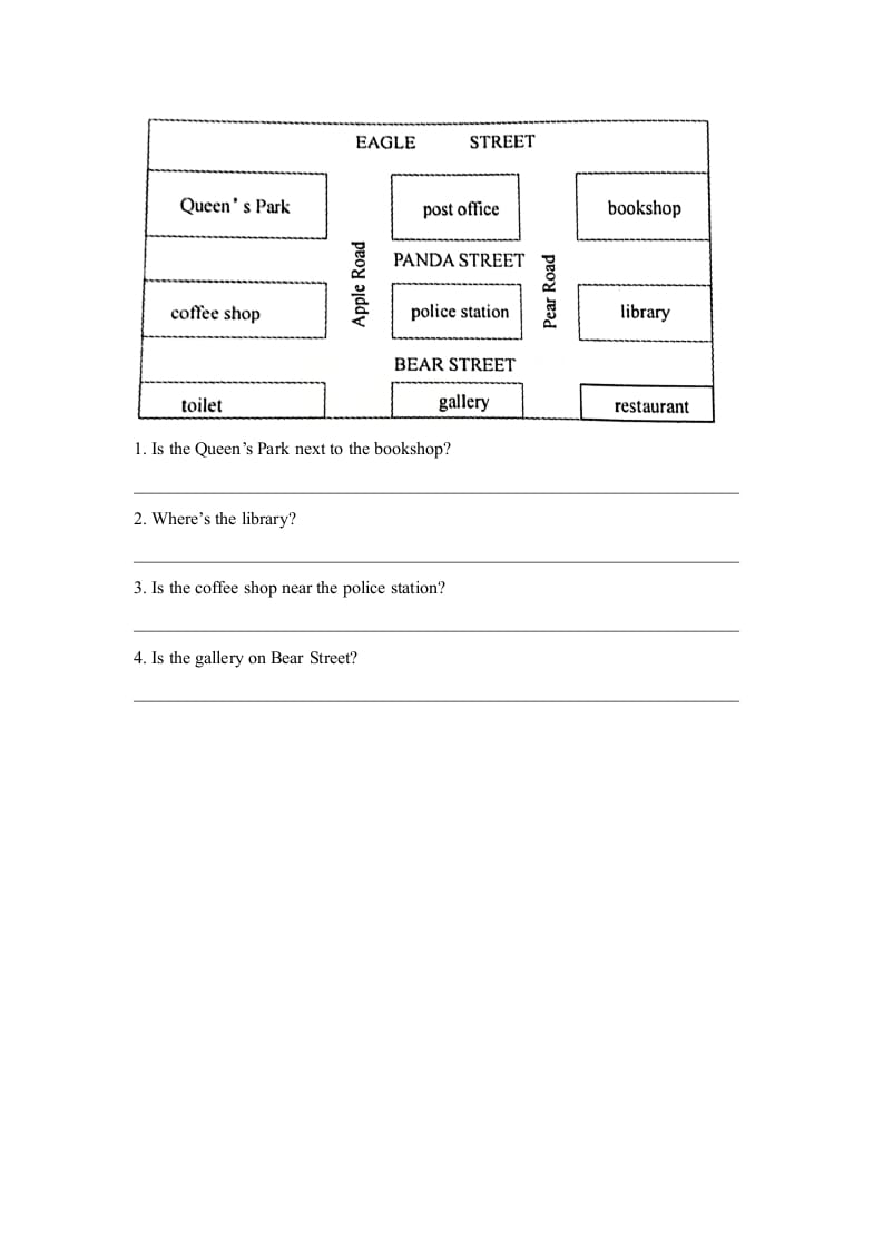 图片[2]-六年级英语上册Unit2_Lesson1_课时训练（人教版一起点）-知识笔记