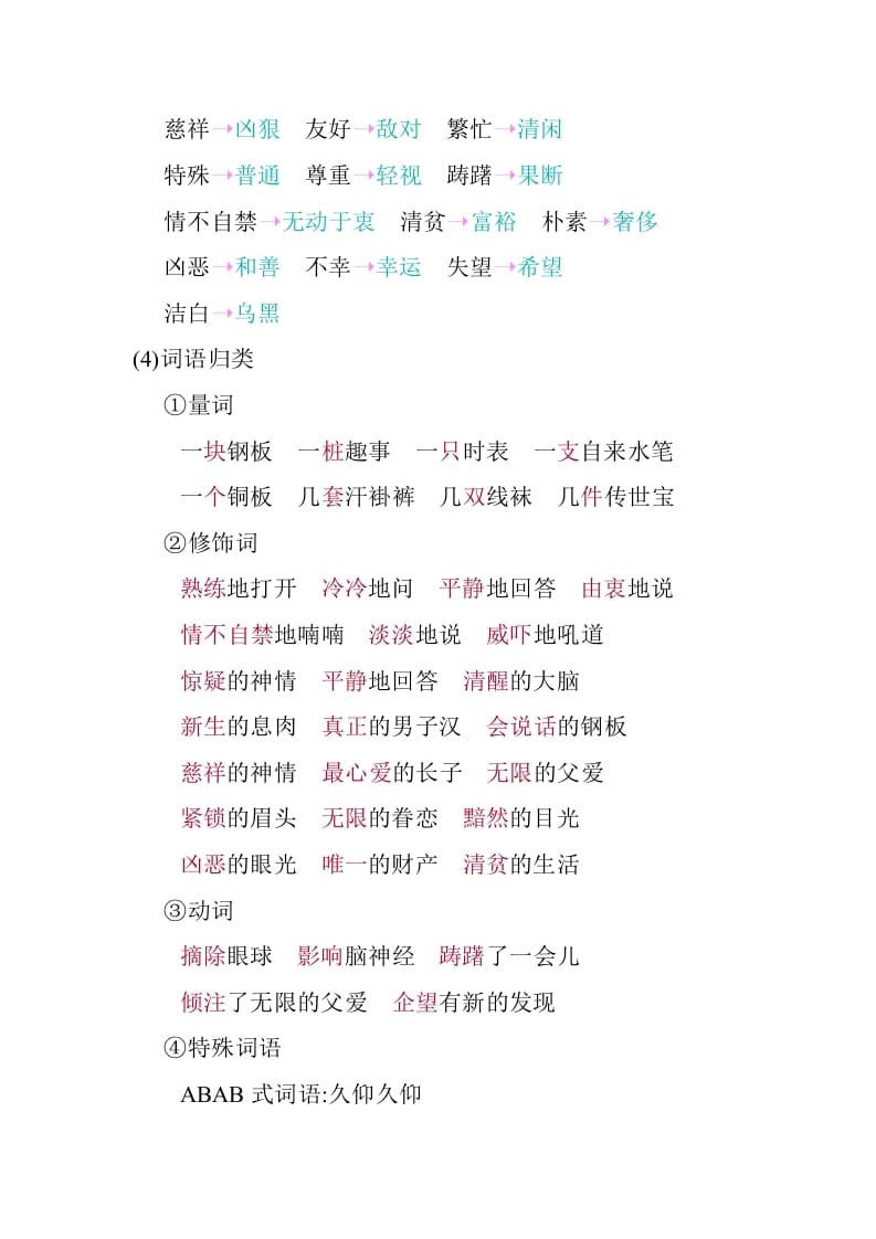 图片[3]-五年级数学下册第四单元知识小结_人教（部编版）-知识笔记