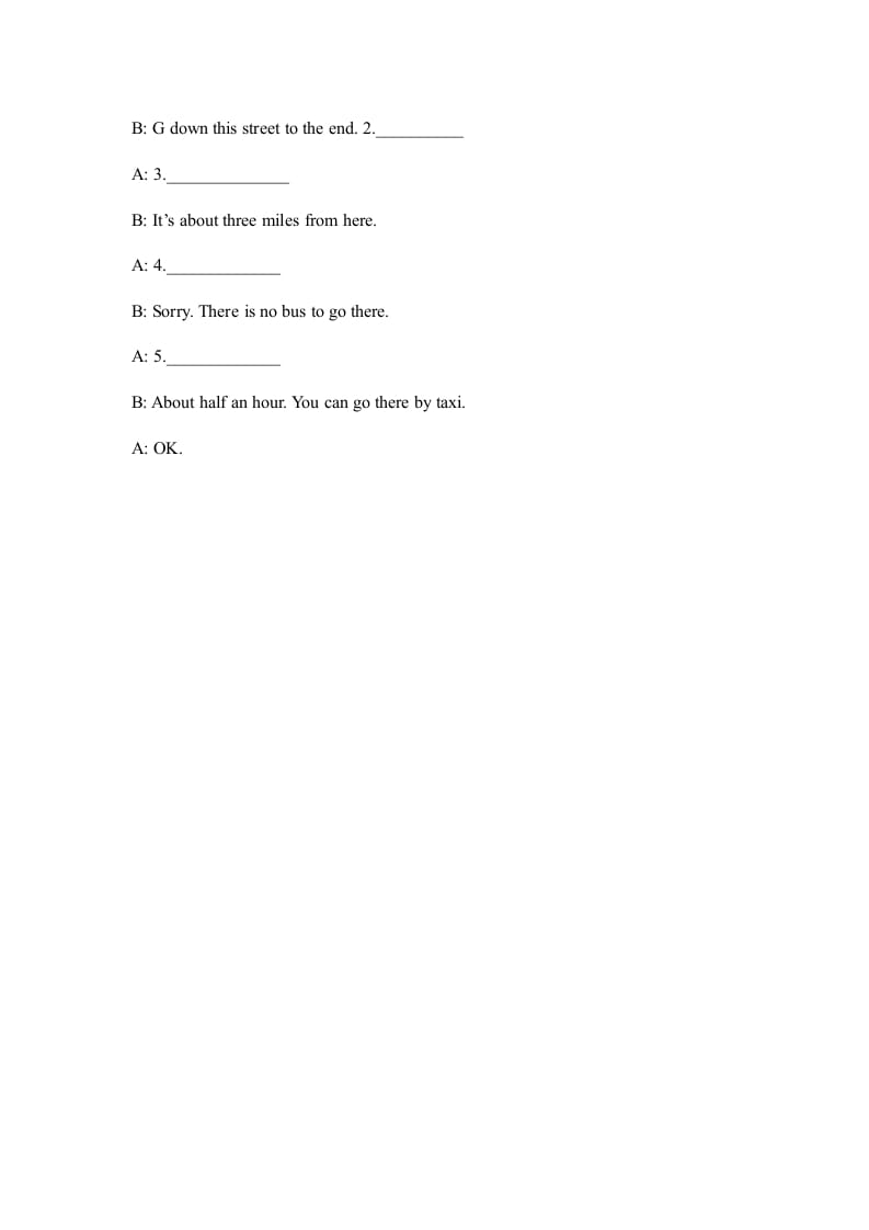 图片[3]-六年级英语上册Unit2waystogotoschoolpartB人教（PEP)（秋）（人教版PEP）-知识笔记