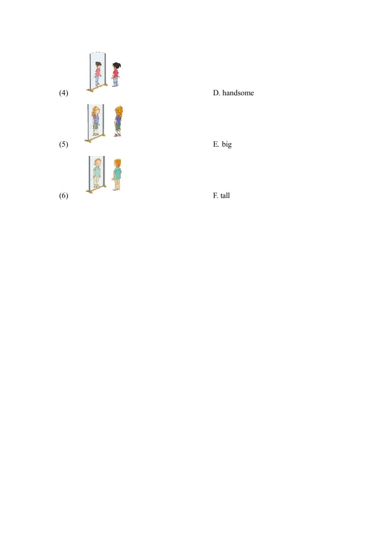 图片[2]-二年级英语上册Unit3_Lesson2课时训练（人教版一起点）-知识笔记