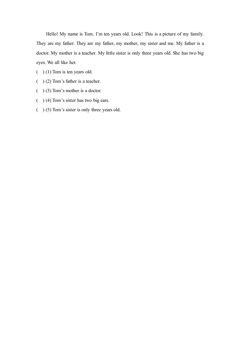 图片[2]-四年级英语上册Lesson12_课时训练（人教版一起点）-知识笔记