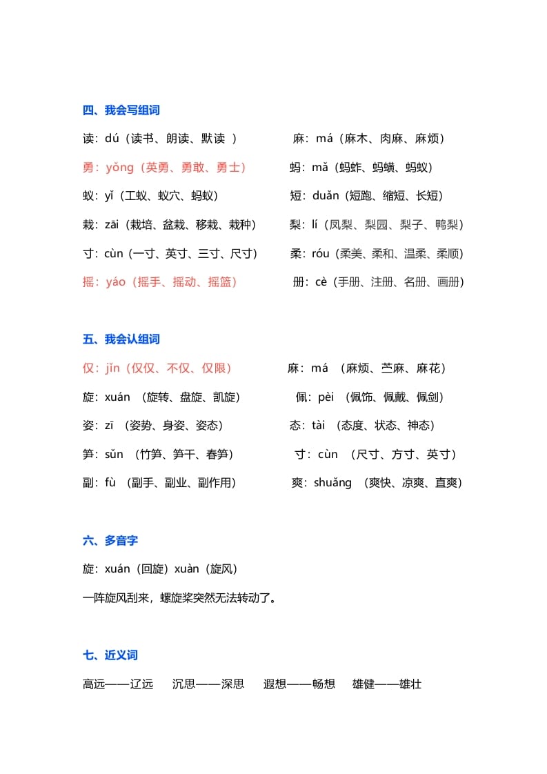 图片[2]-三年级语文上册22课文第22课《读不完的大书》（部编版）-知识笔记