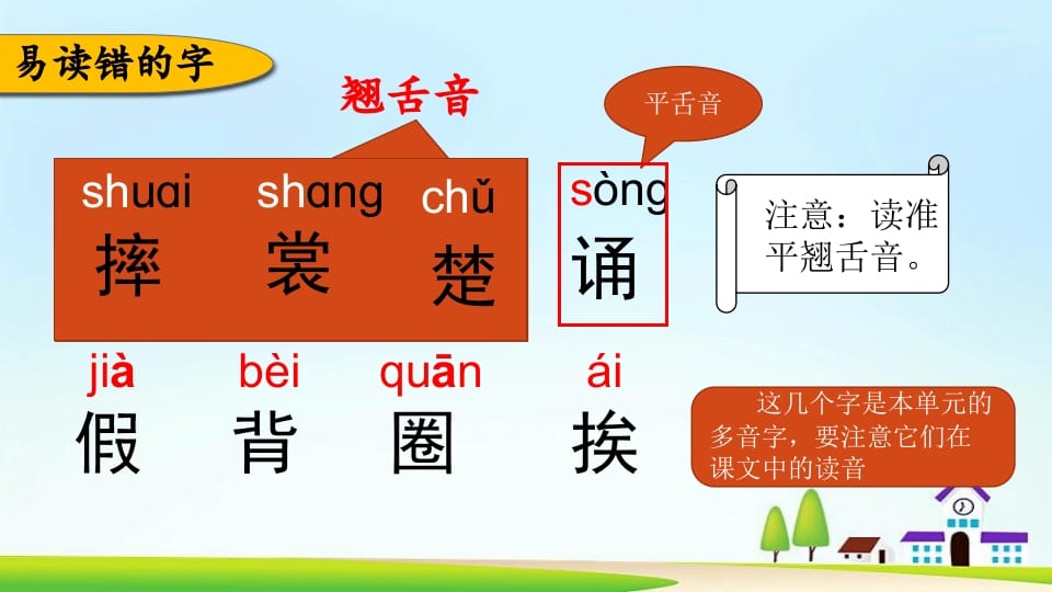 图片[3]-三年级语文上册第一单元复习（部编版）-知识笔记
