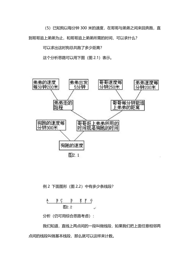 图片[2]-四年级数学下册1、顺向综合思路-知识笔记